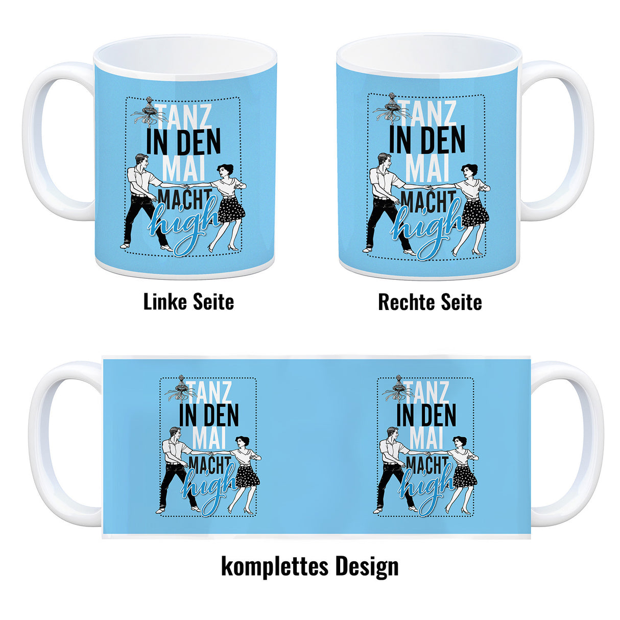 Tanz in den Mai Kaffeebecher