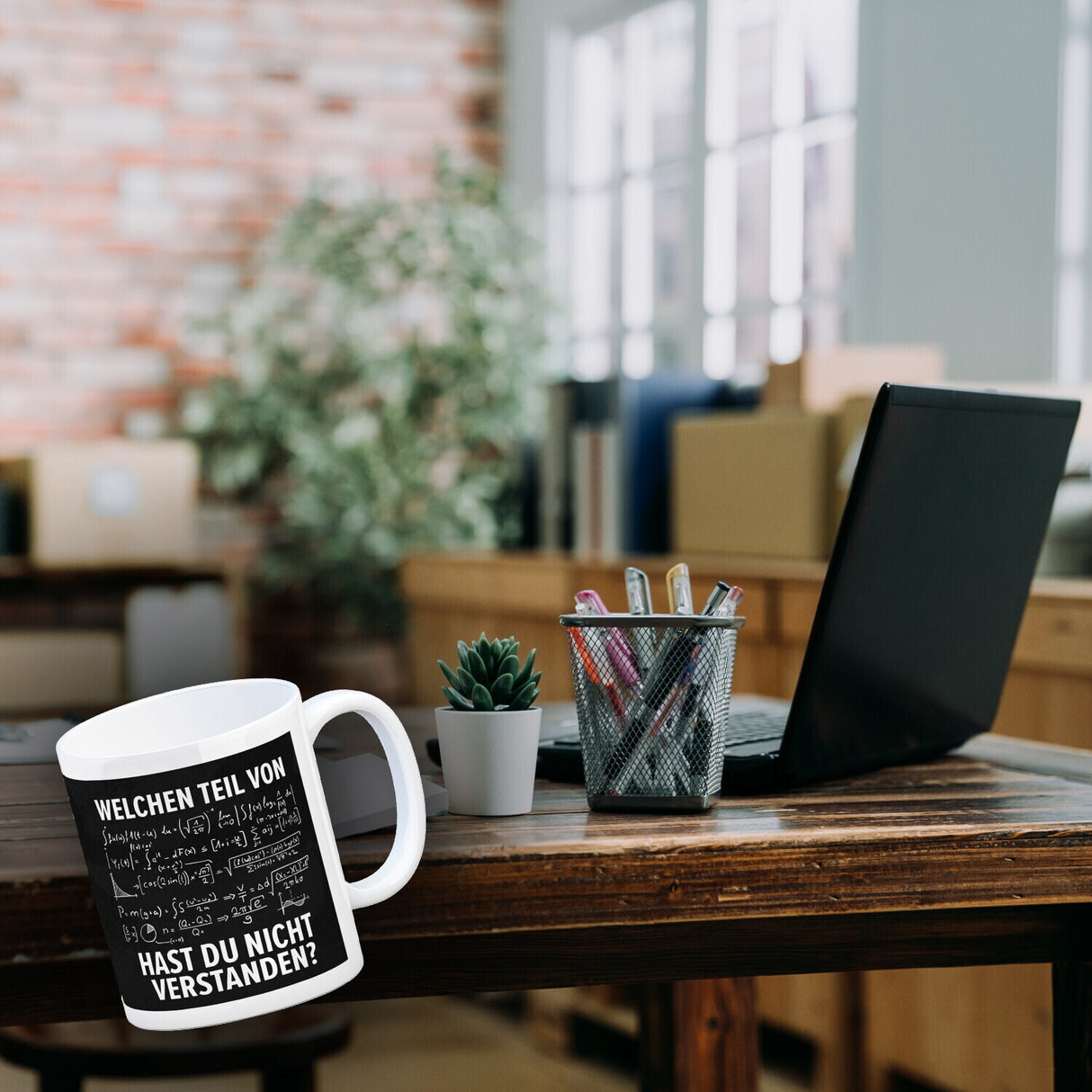 Welchen Teil von… hast du nicht verstanden Mathematische Formel Kaffeebecher