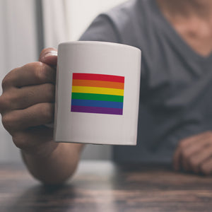 Pride Flagge Gleichberechtigung Kaffeebecher