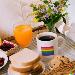 Pride Flagge Gleichberechtigung Kaffeebecher