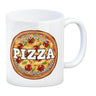 Ich will Pizza und nicht deine Meinung Kaffeebecher