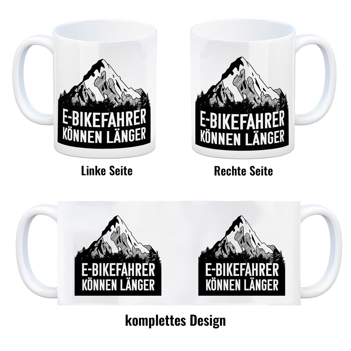 E-Bikefahrer können länger Kaffeebecher