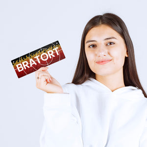 Bratort Metallschild für den Grill