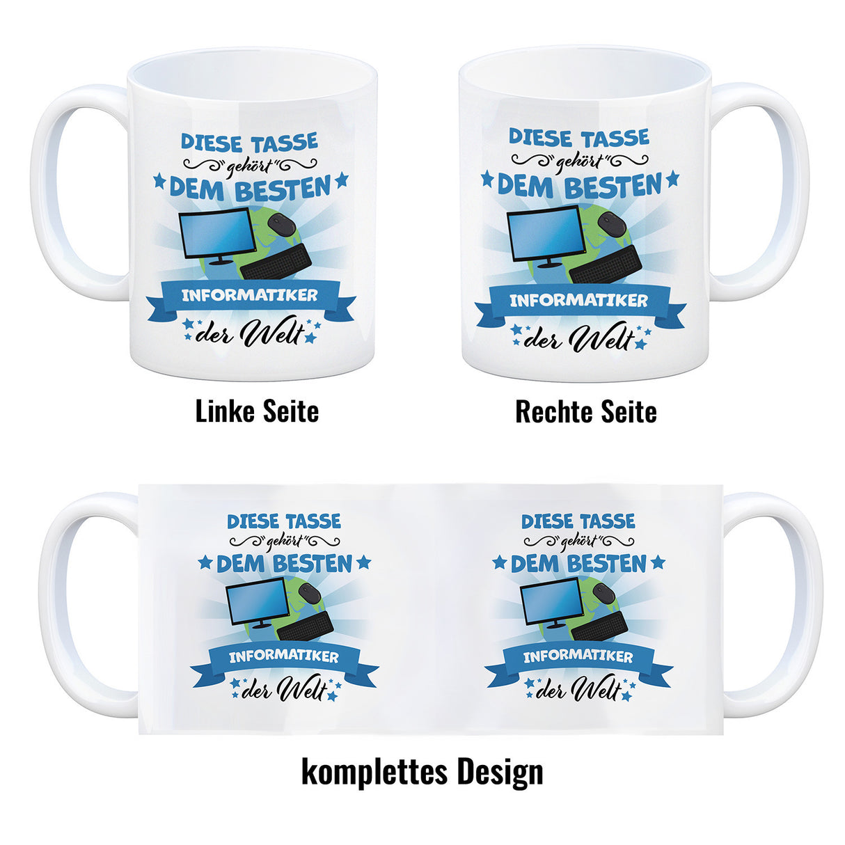 Bester Informatiker der Welt Kaffeebecher