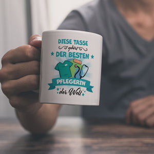 Beste Pflegerin der Welt Kaffeebecher