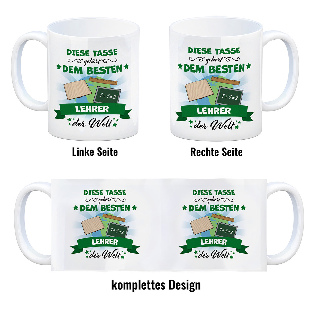Bester Lehrer der Welt Kaffeebecher