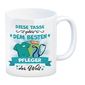 Bester Pfleger der Welt Kaffeebecher