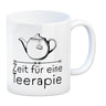 Zeit für eine Teerapie Kaffeebecher