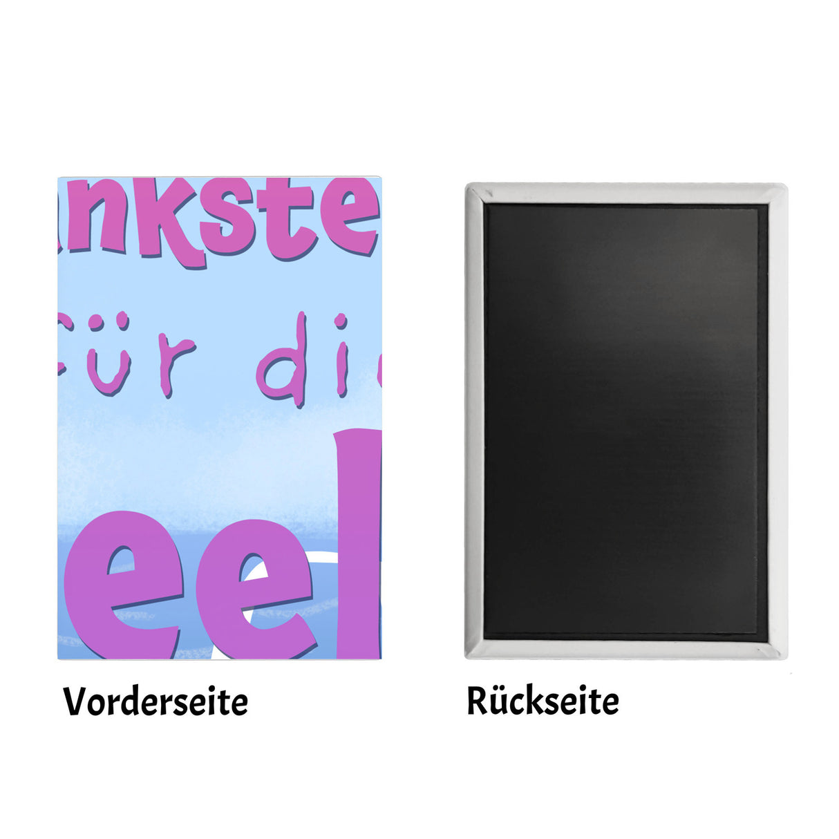Meer ist meine Tankstelle für die Seele Souvenir Magnet