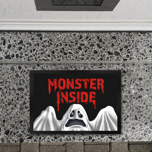 Monster Inside Halloween Fußmatte mit gruseligem Geist Motiv