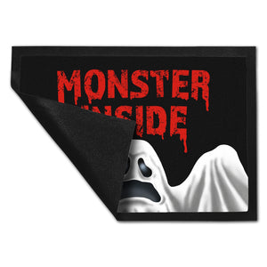 Monster Inside Halloween Fußmatte mit gruseligem Geist Motiv