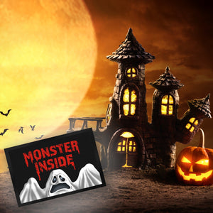 Monster Inside Halloween Fußmatte mit gruseligem Geist Motiv