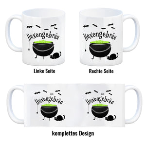 Hexengebräu Kaffeebecher für Halloween