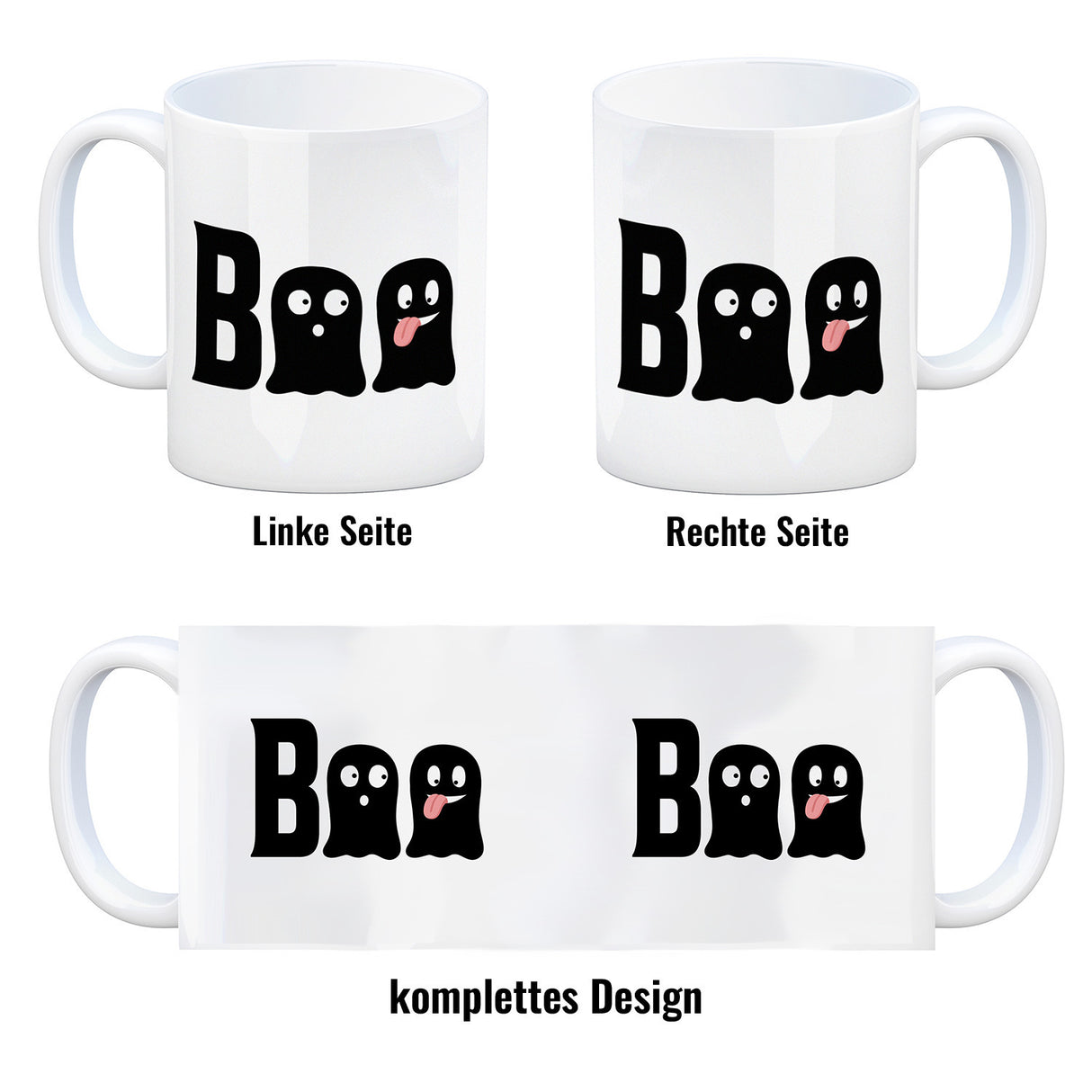 Boo Gespenster Kaffeebecher