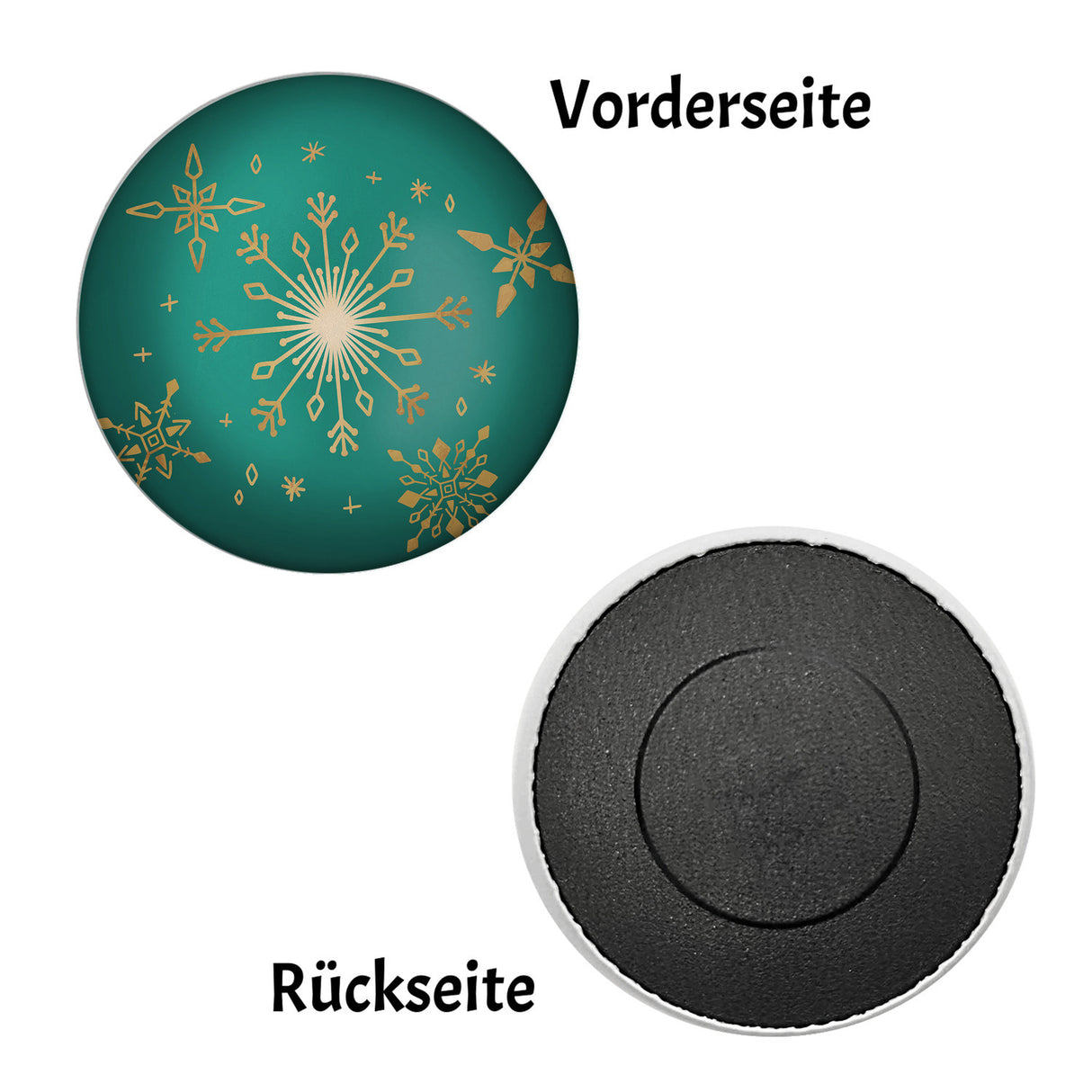 Schneeflocke Weihnachten Kühlschrankmagnet