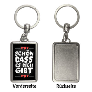 Schön dass es dich gibt Schlüsselanhänger