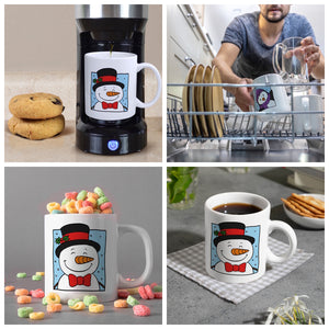 Schneemann & Pinguin Kaffeebecher