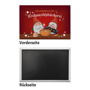 Willkommen in der Weihnachtsbäckerei Souvenir Magnet