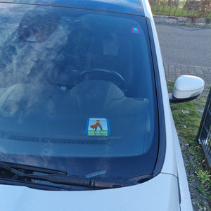 Landwirt - Nur ein Held fährt aufs Feld Parkscheibe mit 2 Einkaufswagenchips