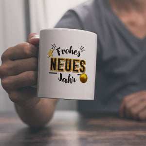 Frohes neues Jahr Kaffeebecher