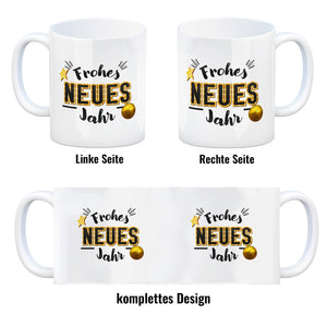 Frohes neues Jahr Kaffeebecher
