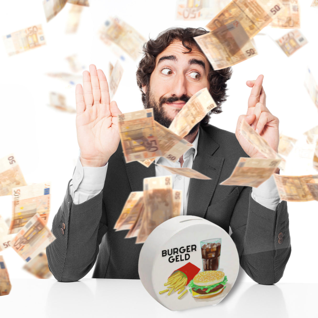 Burgergeld Spardose