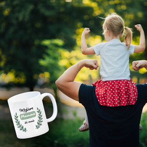 Migliore Mamma del mondo Kaffeebecher mit Olivenzweig