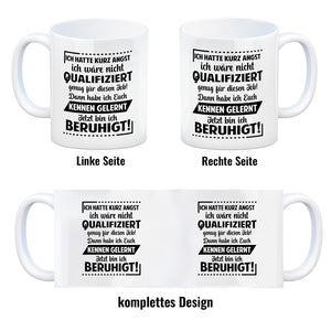 Unqualifizierte Kollegen Kaffeebecher