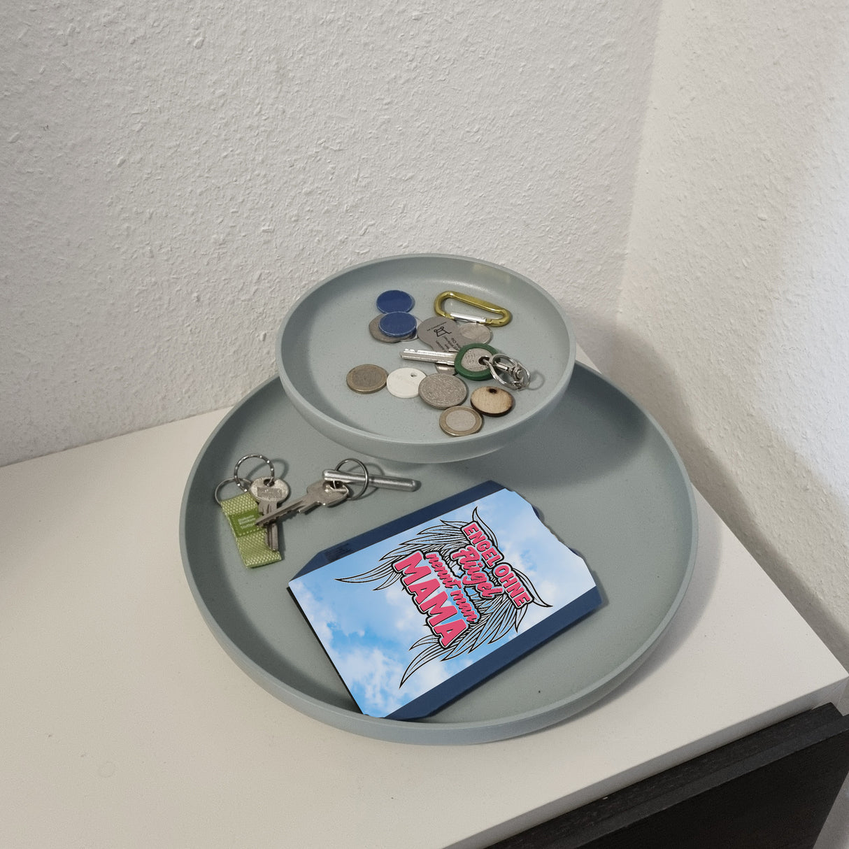 Engel ohne Flügel nennt man Mama Parkscheibe mit Spruch