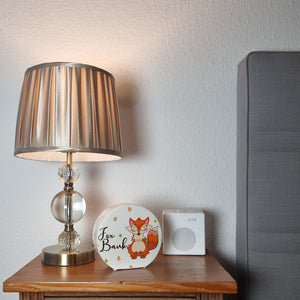 Fuchs Spardose mit Spruch Fox Bank