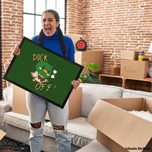 Enten Fußmatte in 35x50 cm mit Spruch DUCK OFF!