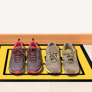 Ruhe bitte Fußmatte in 35x50 cm mit Spruch Wir sind am Saufen