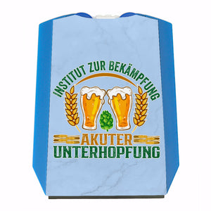Bier Parkscheibe mit Spruch Institut zur Bekämpfung akuter Unterhopfung