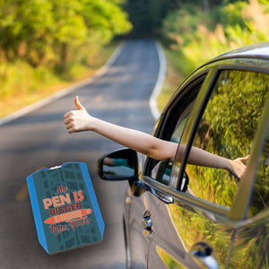 Penis Parkscheibe mit Spruch My Pen is bigger than yours