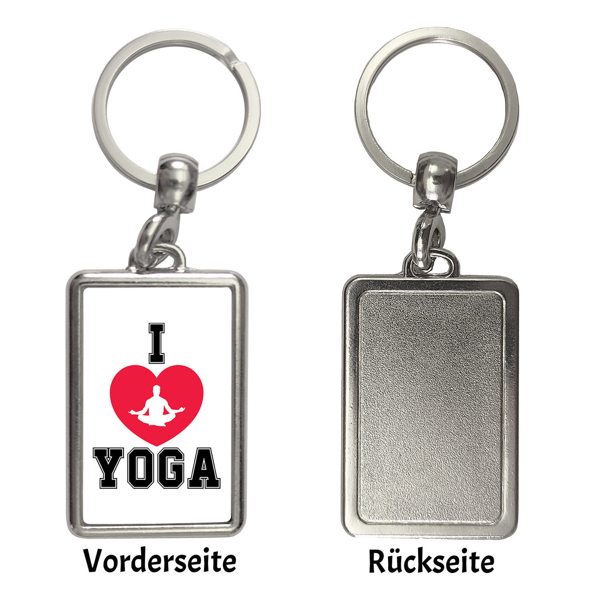 I love Yoga Schlüsselanhänger für Yogalehrer