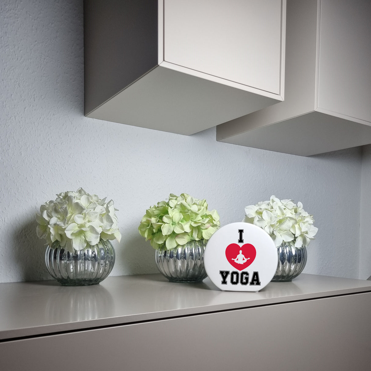 I love Yoga Spardose für Yogalehrer