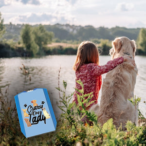 Hunde Parkscheibe Crazy Dog Lady für Hundeliebhaber