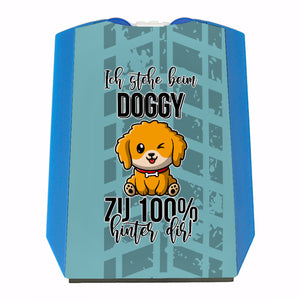 Doggy Style Parkscheibe Ich stehe beim Doggy zu 100 % hinter dir