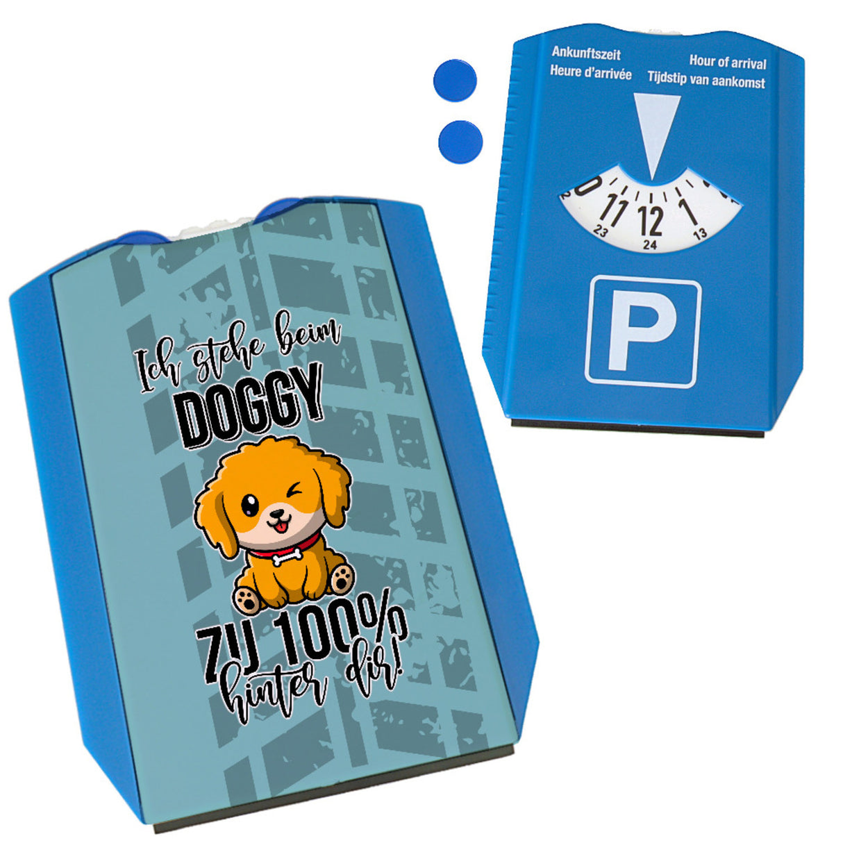 Doggy Style Parkscheibe Ich stehe beim Doggy zu 100 % hinter dir
