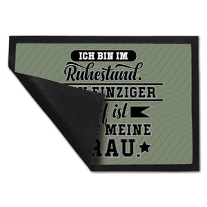 Rente Fußmatte in 35x50 cm ein dekorativer Fußabtreter für deine Wohnungstür