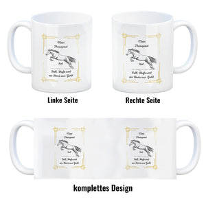 Pferd Kaffeebecher eine bunte Tasse für Tierliebhaber