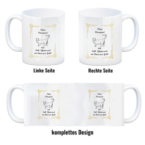 Katze Kaffeebecher eine bunte Tasse für Tierliebhaber