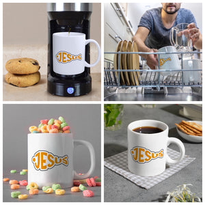 Jesus-Fisch Kaffeebecher für Gläubige