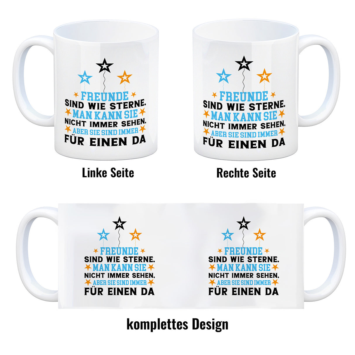 Freundschaft Kaffeebecher mit Spruch für den besten Freund