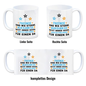 Freundschaft Kaffeebecher mit Spruch für den besten Freund