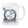 Mama und Sohn - ein Herz & eine Seele Kaffeebecher