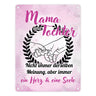 Mama und Tochter - ein Herz & eine Seele Metallschild