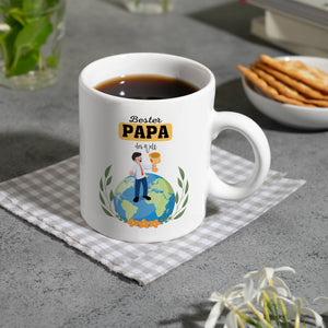 Bester Papa der Welt Kaffeebecher zum Vatertag