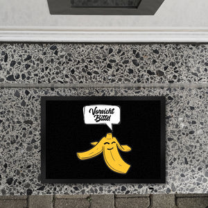 Vorsicht bitte Bananenschale Fußmatte in 35x50 cm