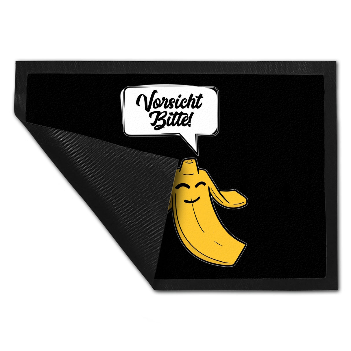 Vorsicht bitte Bananenschale Fußmatte in 35x50 cm
